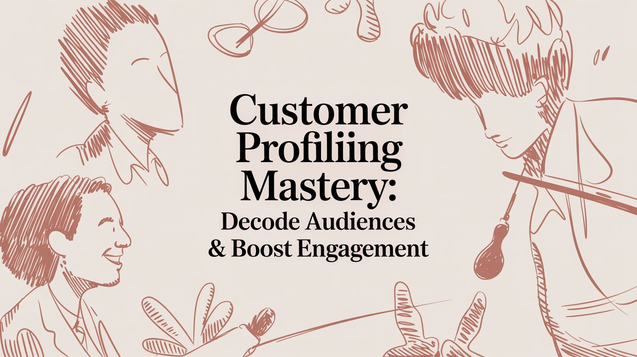 Customer profiling for effective customer analysis