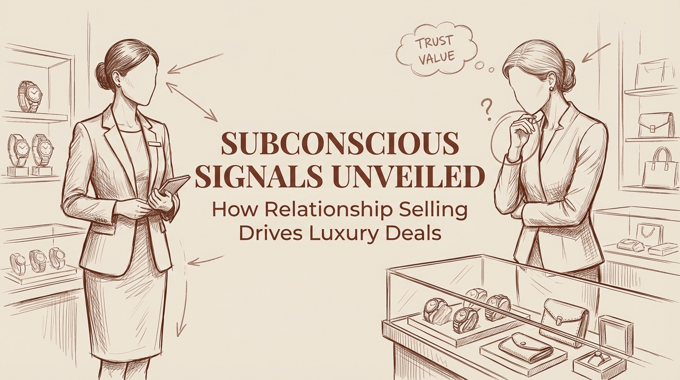 Subconscious Signals Unveiled: How Relationship Selling Drives High-Ticket Luxury Deals article image