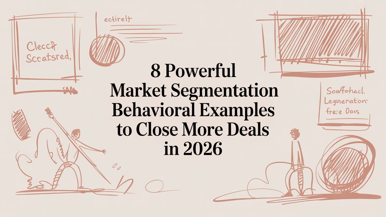 8 Powerful Market Segmentation Behavioral Examples to Close More Deals in 2026 article image